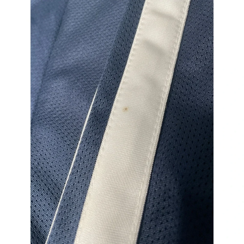 Vintage Y2K‎ Nike Jacket Mens XL Navy Blue Mesh Full Zip Warm Up Track